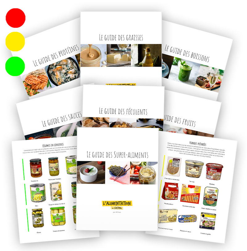 Les guides officiels : protéines, graisses, boissons, sauces, féculents, fruits et super-aliments